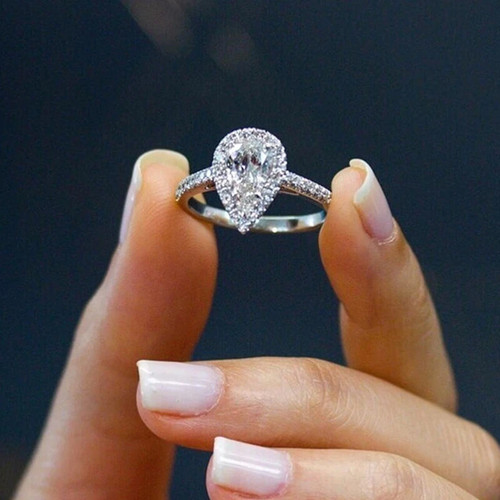Women elegant 925 silver - women, ring
