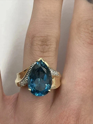 3ct pear cut lab created - 3ct,